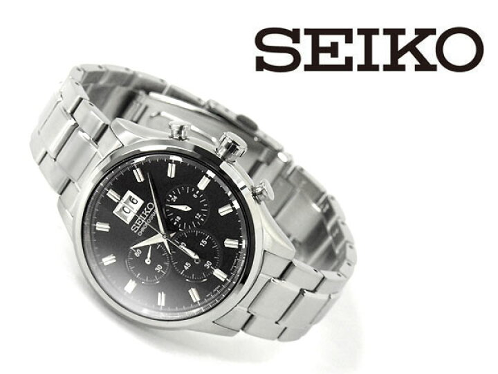 楽天市場】【逆輸入SEIKO】セイコー センタークロノグラフ クォーツ 