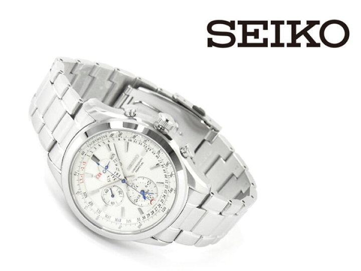 楽天市場】【逆輸入 SEIKO】セイコー クロノグラフ アラーム クォーツ 