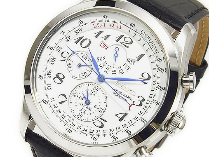 楽天市場】セイコー SEIKO クオーツ メンズ クロノグラフ 腕時計 