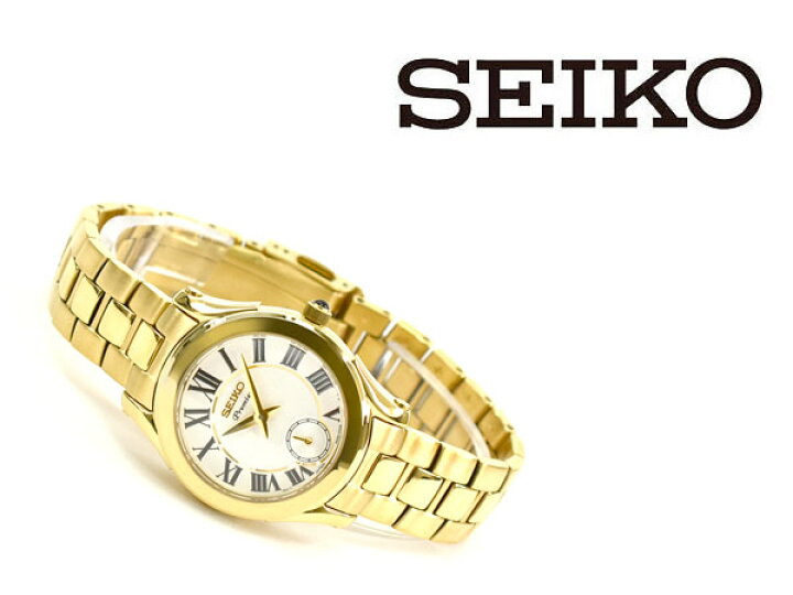 楽天市場】【逆輸入 SEIKO Premier 】セイコー プルミエ クォーツ 
