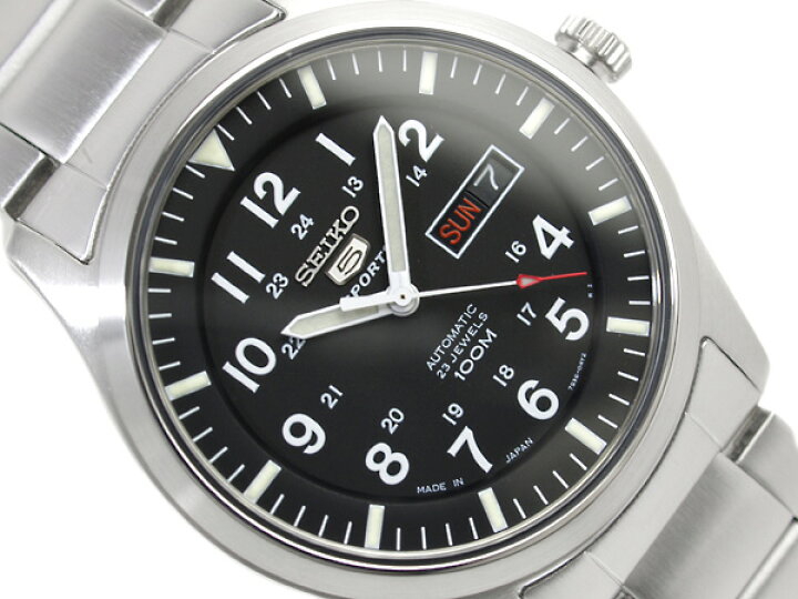 楽天市場】【日本製逆輸入SEIKO5】セイコー5 メンズ自動巻き腕時計 