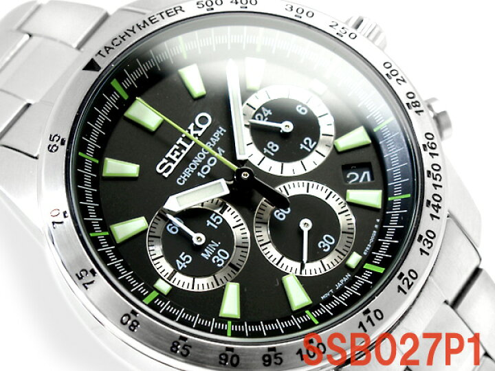 楽天市場】セイコー 腕時計 SEIKO メンズ 逆輸入セイコー SSB027P 