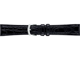 【10%OFFクーポン 4/18 0:00～4/21 9:59】【正規品】セイコー純正バンド SEIKO BAND 19mm セイコー 替えベルト イタリア製牛革ワニ型押アクアフリー 紳士用 黒色 DX44A【返品不可】【ネコポス可】