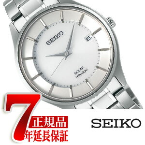 【SEIKO SELECTION】セイコー セレクション ソーラー メンズ 腕時計 ペアモデル シルバー SBPX101