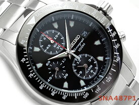 セイコー 腕時計 SEIKO メンズ 逆輸入セイコー SNA487 アラーム クロノグラフ 腕時計 クオーツ