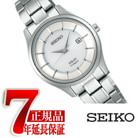 【10%OFFクーポン 6/1 0:00～6/2 9:59】【SEIKO SELECTION】セイコー セレクション ソーラー レディース 腕時計 ペアモデル ホワイト STPX041