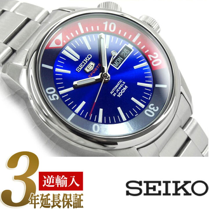 楽天市場】【逆輸入 SEIKO5】セイコー5 スポーツ メンズ 自動巻き式 