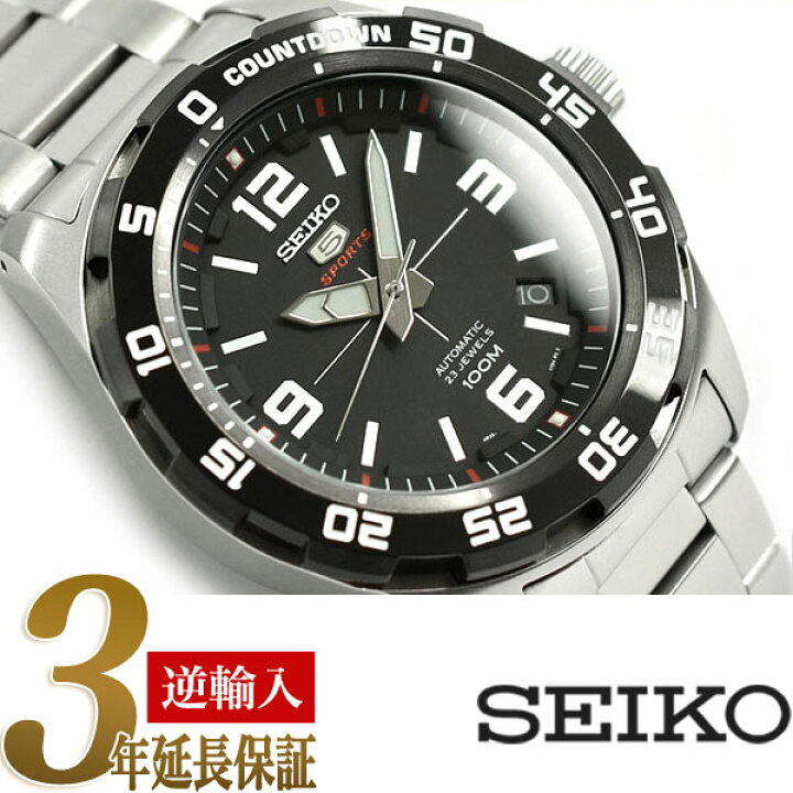 楽天市場】【逆輸入 SEIKO5 SPORTS】セイコー5スポーツ 自動巻き 手 