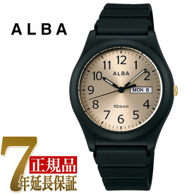 セイコー ALBA アルバ クオーツ メンズ メンズ 腕時計 シャンパンゴールド AQPJ412