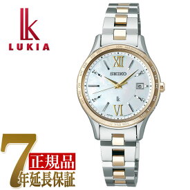 【最大2000円OFFクーポン 5/23 20:00～5/27 1:59】【おまけ付き】セイコー SEIKO ルキア Standard Collection レディース 腕時計 オフホワイト SSVV084