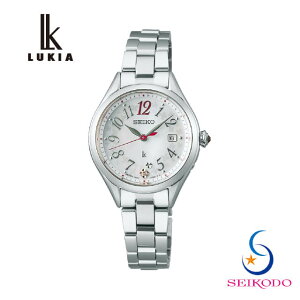 LUKIA ルキア SEIKO セイコー SSQW091 フラワーガーデン レディース 電波 ソーラー 腕時計 チタン 白蝶貝ダイヤル