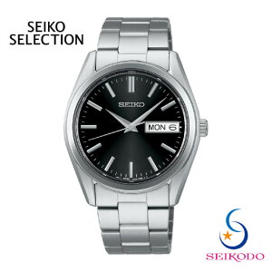 SEIKO SELECTION �Z�C�R�[ �Z���N�V���� SBTH011 S�V���[�Y �N�I�[�c �����Y �r���v �u���b�N������ ���^���x���g �v���[���g �M�t�g