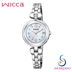 CITIZEN シチズン Wicca ウィッカ KS1-619-91 電波時計 ソーラーテック 腕時計 レディース 誕生日 女性 ギフト プレゼント 国内正規品