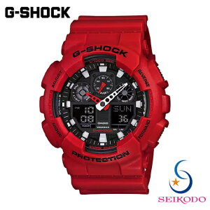 G-SHOCK G�V���b�N �J�V�I CASIO �����Y�W�[�V���b�N GA-100B-4AJF �r���v �y�������K�i�z