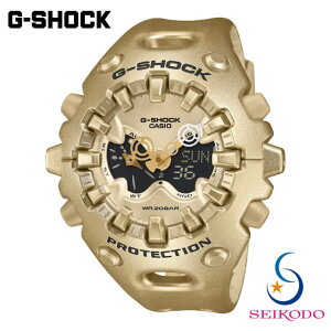 G-SHOCK Gショック カシオ CASIO メンズジーショック GA-V01A-9AJF GA-V01 SERIES ゴールド 10年バッテリー アナデジ 腕時計 メンズ