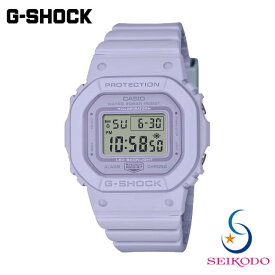 G-SHOCK Gショック CASIO カシオ メンズ レディース ジーショック デジタル ミッドサイズ ダスティライラック 腕時計 GMD-S5600BA-6JF【国内正規品】