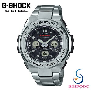 �J�V�I CASIO �W�[�V���b�N G-SHOCK G-STEEL G�X�`�[�� �d�g�\�[���[ GST-W310D-1AJF �����Y �r���v