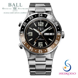 �y�ő�60�񖳋������[���\�I�z �{�[���E�H�b�` BALL WATCH ���[�h�}�X�^�[ �}����GMT DG3030B-S3CJ-BK ���E���胂�f�� �u���b�N������ �u���E��/�u���b�N�x�[�� �����Y �������� �@�B�� �r���v ��