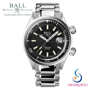 yő60񖳋[\Iz {[EHb` BALL WATCH GWjA}X^[II Engineer MasterII _Co[ Nm[^[ Diver Chronometer DM2280A-S1CJ-BK ubN Y  @B r