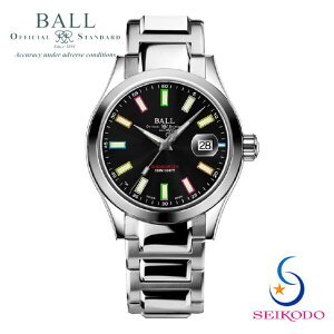 yő60񖳋[\Iz {[EHb` BALL WATCH GWjAIII EngineerIII }[xCg MARVELIGHT Nm[^[ CHRONOMETER NM9026C-S33CJ-BK C{[ ubN Y  @
