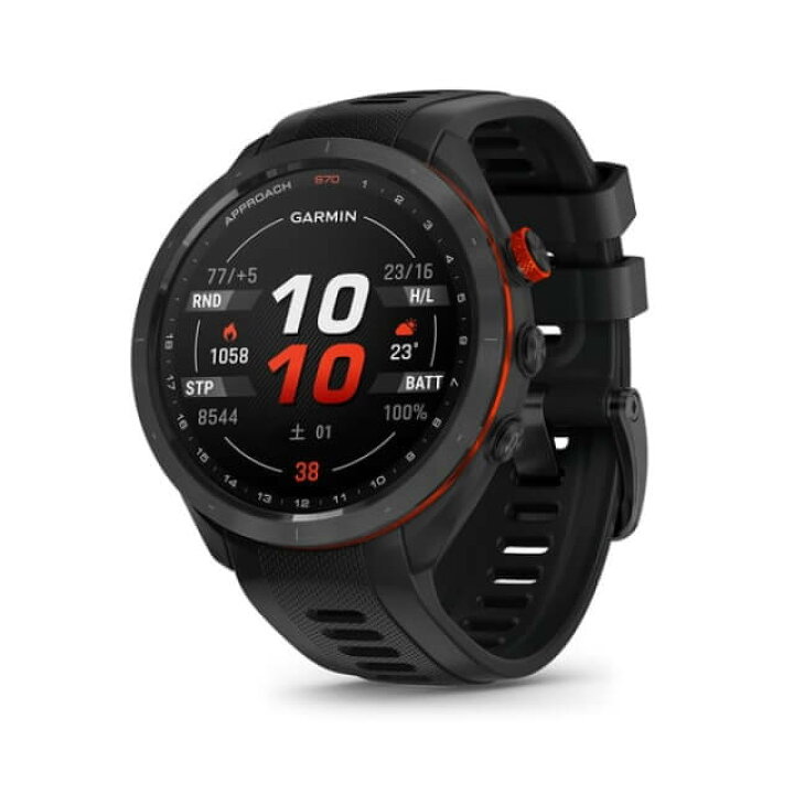 楽天市場】ガーミン GARMIN Approach S70 Black 47mm アプローチ S70  