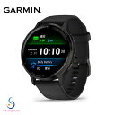 ガーミン GARMIN Venu3 Black/Slate ヴェニュー3 010-02784-41 GPS スマートウォッチ スポーツウォッチ メンズ ウォーキング ヨガ ゴルフ 水泳 Suica対応 通知機能 音楽保存再生 天気情報 心拍計 健康管理
