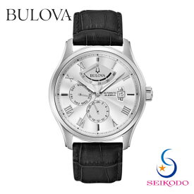 BULOVA ブローバ Classic クラシック メンズ 機械式腕時計 機械式 腕時計 96C141 メンズ時計ブランド メンズ腕時計 カーフレザー 高級腕時計 ブランド腕時計 ブランド時計 おしゃれ ブランド 高級 シンプル 正規品 プレゼント 贈り物 ギフト