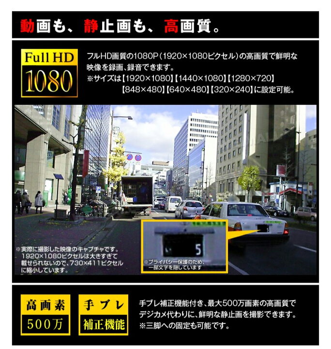 楽天市場 ドライブレコーダー 薄型 Full Hd Gセンサー搭載 常時録画 車載カメラ 1080p フルhd 高画質 エンジン連動 エンドレス録画 動画 静止画 動体感知 撮影 車録画 Sdカード録画 ドラレコ カメラ カーカメラ 送料無料 Drl Sas