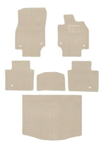 【超お得!ラゲッジマット付き!】 フロアマット クラウンクロスオーバー 【丸洗いOK!】 35系 TZSH35 AZSH35 ガソリン ハイブリッド 車 5人乗り 6P 6点セット フルセット カーマット お掃除簡単