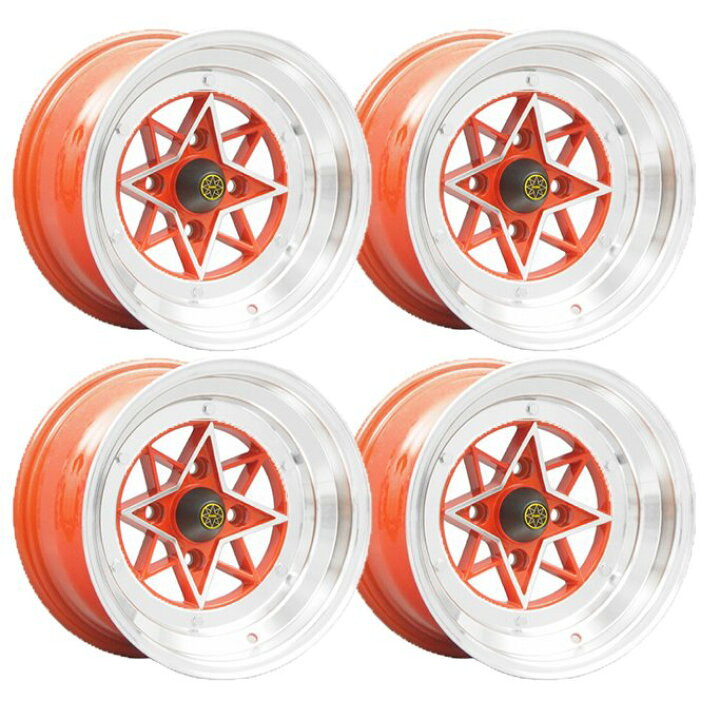 楽天市場】復刻版 スターシャーク STAR SHARK 4本セット 14インチ 8.0J 