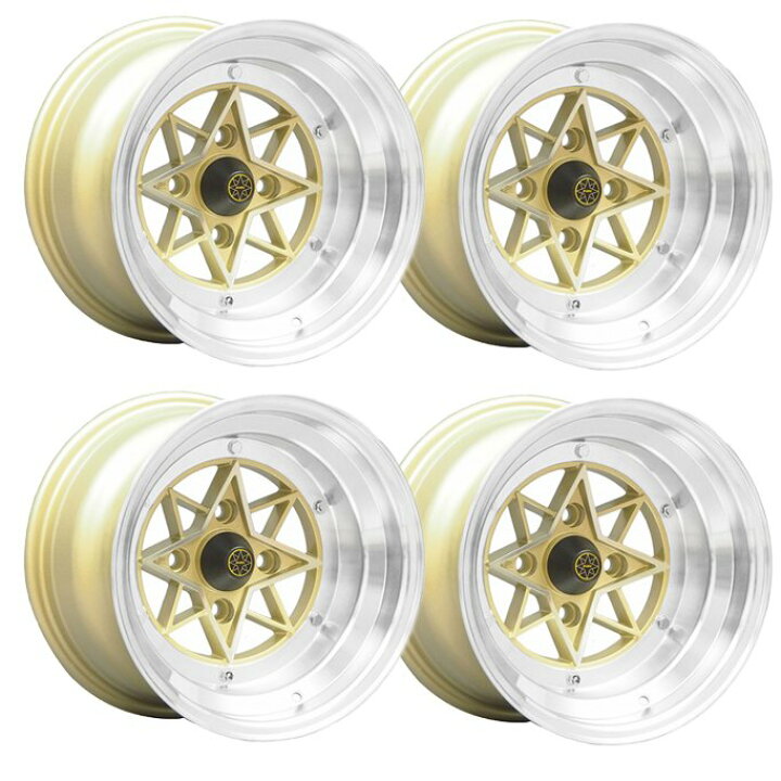 楽天市場】復刻版 スターシャーク STAR SHARK 4本セット 14インチ 9.0J 