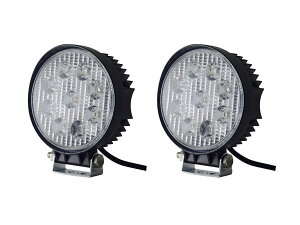 �y�|�C���g10�{�z�y2�Z�b�g�zLED ���[�N���C�g 27W 9�A ��Ɠ� LED 12V 24V �ی^ �L�p �ėp �h�� ������ �g���b�N �d�@ �D�� �e���ƎԑΉ� �yLED��Ɠ� LED���C�g �ב䓔 �W���� �W�����C�g �T�[