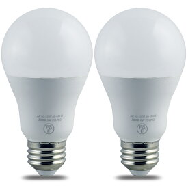 LED電球 E26 40W形 8W 600lm 3000K 一般電球 電球色 2個セット LEDライト e26 LED 電球 照明 照明器具 led電球 ledランプ ledライト 明るい 節電 送料無料 LEDLB8ADSET2