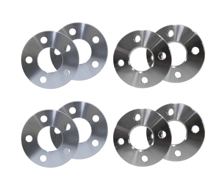 楽天市場】ホイールスペーサー 10mm シルバー PCD 100mm 114.3mm 4穴 5
