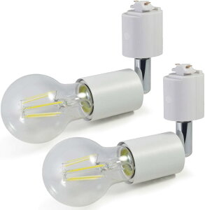 2�Z�b�g �_�N�g���[�� �X�|�b�g���C�g �N���A�d���Z�b�g LED�d�� E26 8W 60W�`���� �����F �Ɩ� ���C�e�B���O E26 ���� ���C�e�B���O�o�[ �V��Ɩ� LED ���C�g �V�[�����O �X�^�C���b�V�� �V���v