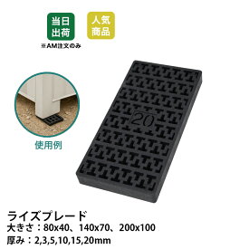 【最大10％OFFクーポンあり】ライズプレート ライナースペーサー 不陸調整 土木現場 コンクリート 平板 レベルサポート 調整 調整プレート 不陸調整板 黒色 プラレベル セットプレート ライナープレート スペーサー 段差プレート 段差解消 樹脂 工事現場