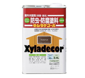 【全品10％OFF】キシラデコール　3.4L　ウッドコート　油性　木材保護塗料　防虫　防腐 カンペハピオ
