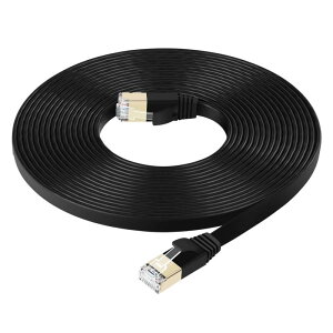 Cat7 LANP[u 5M C[TlbgP[u JeS[7 tbgP[u  P[u STP ܐ܂h~ RJ45 Ɩp Op for PS4 Xbox f [^ 10Gbps/600Mz bLRlN^iu
