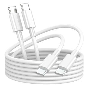 USB C P[u iPhone 16 15 [dP[u PD}[d USB C-C 1M 2{Zbg ϋv f[^ ^CvC iPhone R[h iPhone 16/ 15/ Pro/Pro Max/iPad/AirPods/Mac