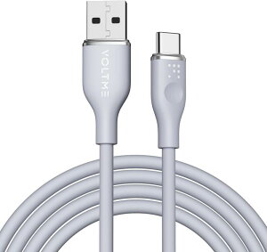 USB Type C P[u _炩VR ܂Ȃ fh~ ^Cvc P[u }[d QuickCharge3.0Ή Xperia/Galaxy/LG/iPad Pro/MacBook ̑ Android(AhCh)  US