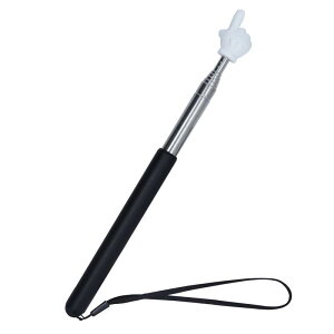 授業 会議 研修 指し棒 指示棒 伸縮自在 ロング ポインター ハンドポインター プレゼンテーション 握りやすい 小道具 セミナー 収縮後 205MM 収縮前 680MM