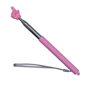 授業 会議 研修 指し棒 指示棒 伸縮自在 ロング ポインター ハンドポインター プレゼンテーション 握りやすい 小道具 セミナー 収縮後 205MM 収縮前 680MM