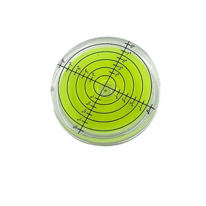 ゴルフグリーンリーダー 水平器 水準器 40*10mm ゴルフマーカー 丸形 メモリ アナログ 傾斜 測定 目盛り付き 工具 丸型気泡水平器 高精度ゴルフパター補助パターグリーン 水準器傾斜計