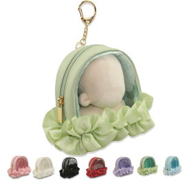ぬいぐるみ 収納 ぬいぐるみポーチ ぬいポーチ 推し活 ポーチ 推し活バッグ 推し活グッズ 痛バ ミニ 人形入れ 痛バッグ 小さめ クリアポーチ 透明ポーチ クリアバッグ 持ち運び