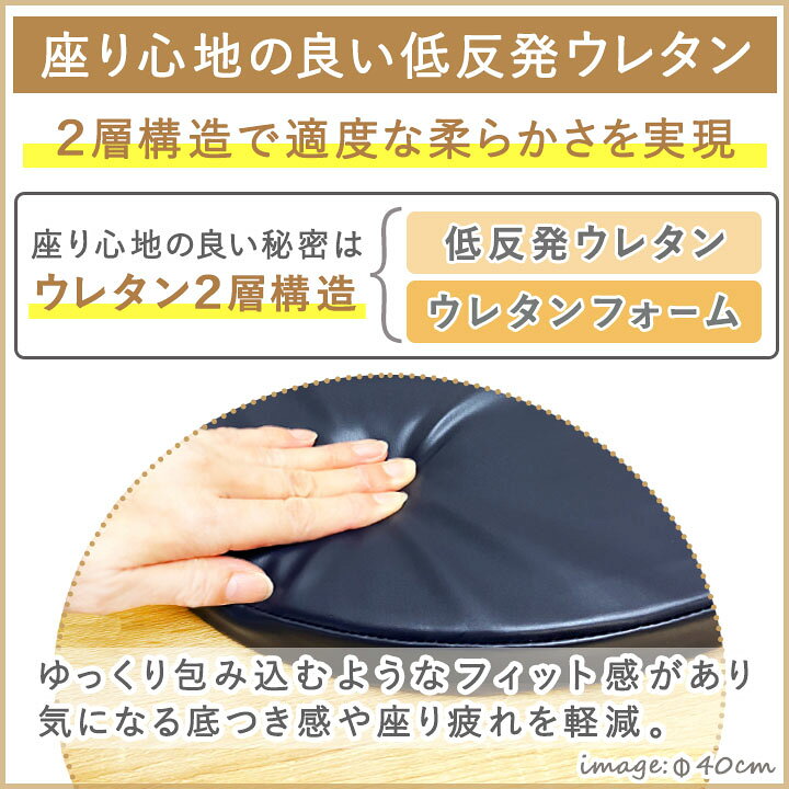 楽天市場】【同色8枚セット】ポリエステルレザークッション 低反発 