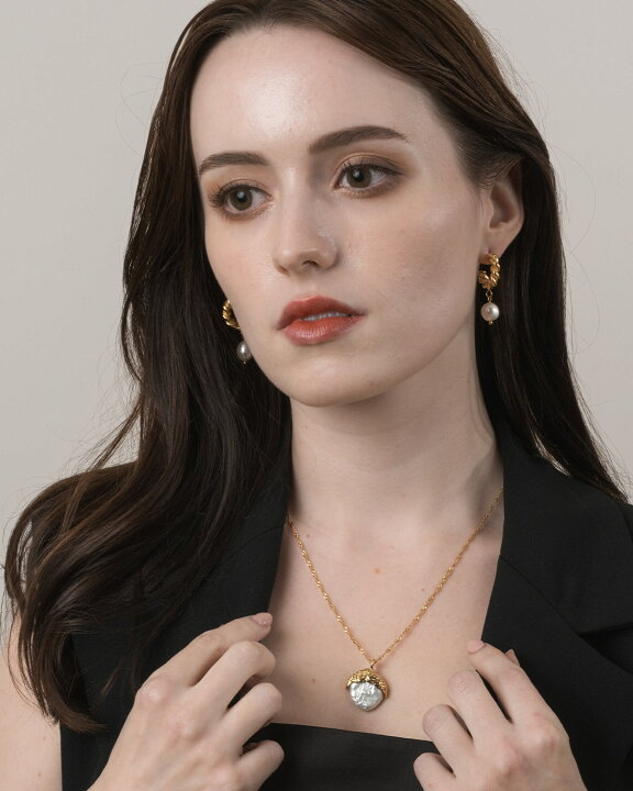 楽天市場】【SALE／50%OFF】【キャンペーン】ピアス 淡水真珠 バロック 