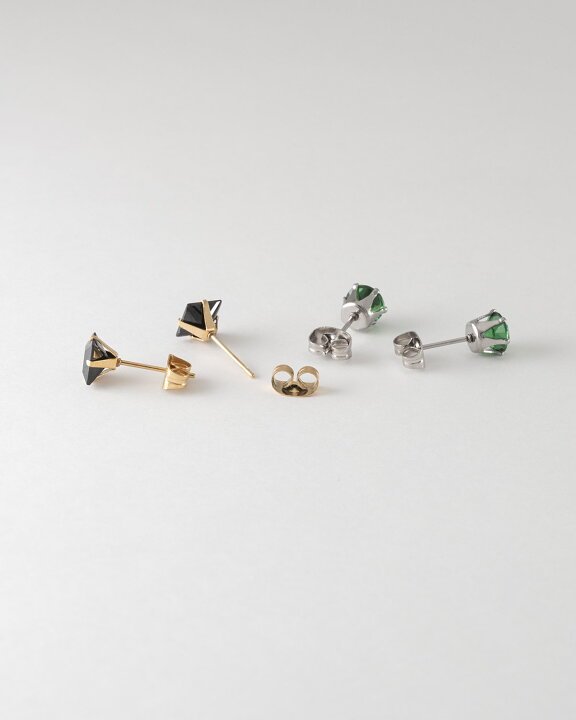 楽天市場】ピアス イヤリング 樹脂イヤリング ステンレスピアス CZ 