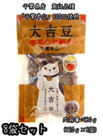 落花生甘納豆　【お得！8袋パック(960g)】千葉県産落花生の中でも定番の高級品種『千葉半立』を100%使用、しっとり、柔らかく煮あげた美味しい甘納豆です! 【ピーナッツ 豆菓子 ギフト 千葉 国産】