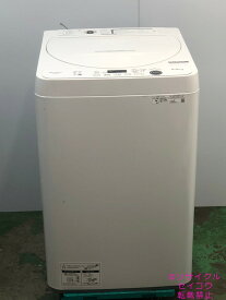 高年式 22年5.5Kgシャープ洗濯機 ES-GE5F-W地域限定送料・設置費無料2404051040