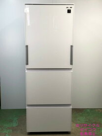 高年式 21年3ドア両開き350Lシャープ冷蔵庫 JS-GW35H-W地域限定送料・設置費無料2402271249